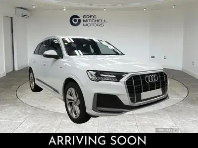 Used Audi Q7 S-Line 2021 White SUV