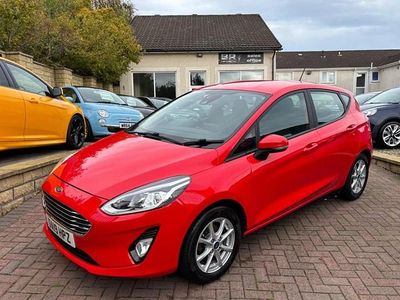 Red Used 2019 Ford Fiesta Zetec Hatchback | £7,850 (Fair price)