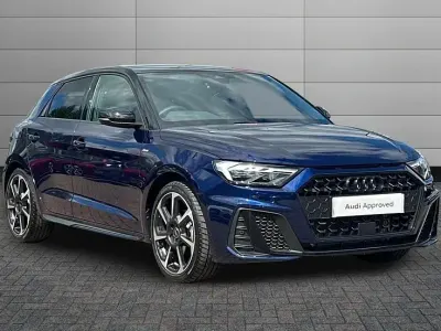 Used Audi A1 Sportback Black Edition 148 HP (108 kW) 2026 Navarra blue Hatchback