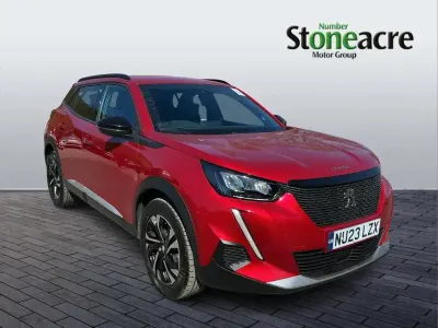 Second-hand Peugeot 2008 Allure+ 128 CP (94 kW) 2023 Roșu SUV