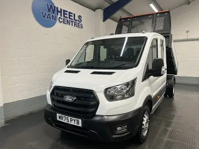 Used Ford Transit 130 HP (95 kW) 2025 White Cabriolet