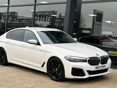 Used BMW 520 M Sport 181 HP (133 kW) 2022 White Sedan