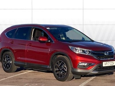 Red Used 2017 Honda CR-V SE Plus SUV | £11,578 (Fair price)
