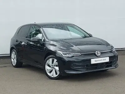 Used VW Golf VIII Match 204 HP (150 kW) 2025 Black Hatchback