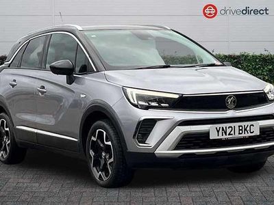 Used Vauxhall Crossland Ultimate 131 HP (96 kW) 2021 Grey SUV