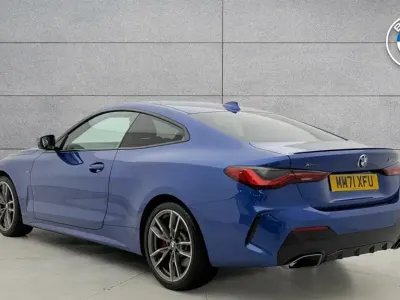 Used BMW M440 M Sport 369 HP (271 kW) 2022 Blue Sedan