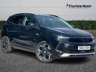Used Vauxhall Grandland X Ultimate 130 HP (95 kW) 2023 Black SUV