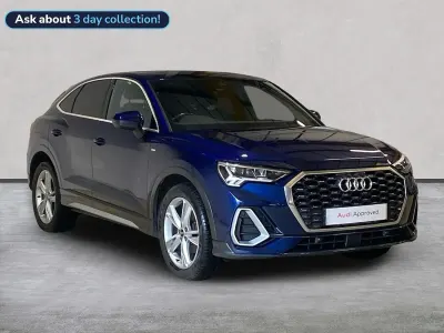 Used Audi Q3 Sportback S-Line 150 HP (110 kW) 2023 Blue SUV
