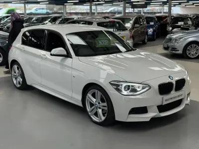 Used BMW 116 M Sport 116 HP (85 kW) 2015 White Hatchback