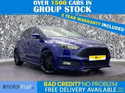 Used Ford Focus ST 185 HP (136 kW) 2018 Blue Hatchback