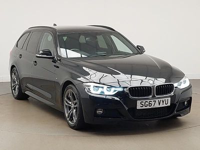 Begagnad BMW 318 M Sport 150 HK (110 kW) 2017 Svart Kombi