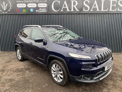 Used Jeep Cherokee Limited 200 HP (147 kW) 2016 Blue SUV