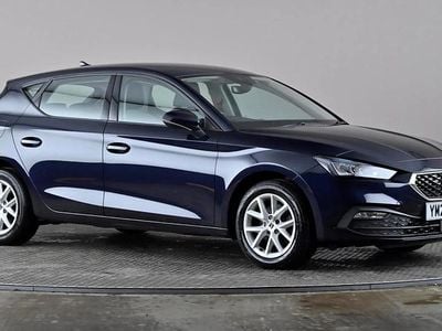Used Seat Leon SE 110 HP (80 kW) 2022 Blue Hatchback