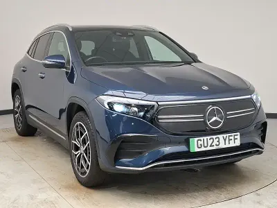 Used Mercedes EQA350 AMG Line Premium 214 kW (292 HP) 2023 Blue SUV
