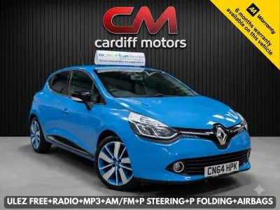 Used Renault Clio 120 HP (88 kW) 2014 Blue Hatchback