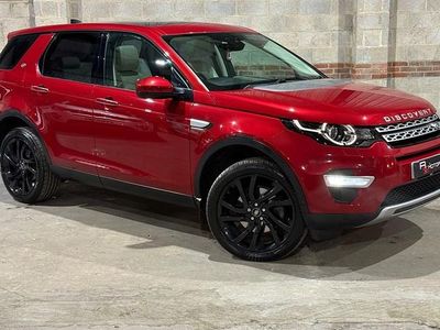 Red Used 2016 Land Rover Discovery Sport HSE Luxury SUV | £12,490 (Fair price)
