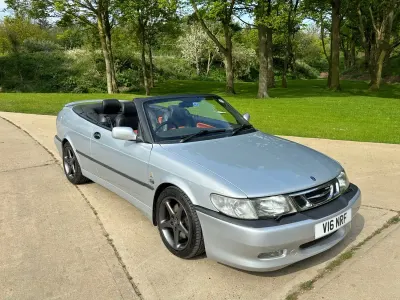 Used Saab 9-3 Cabriolet 1999 Silver Cabriolet