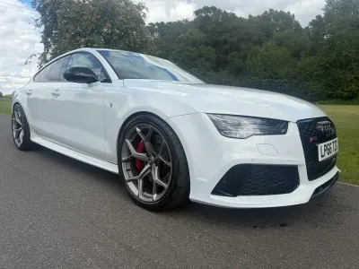 Used Audi RS7 Design 2017 White Hatchback