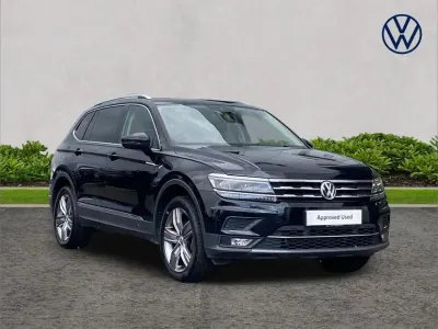Second-hand VW Tiguan Allspace SEL 150 CP (110 kW) 2021 Negru SUV