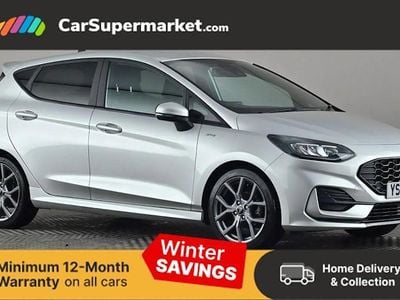 Silver Used 2021 Ford Fiesta ST-Line Hatchback | £13,197 (Fair price)