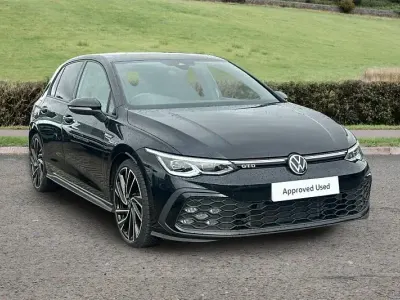 Used VW Golf VIII GTD 200 HP (147 kW) 2023 Black Hatchback