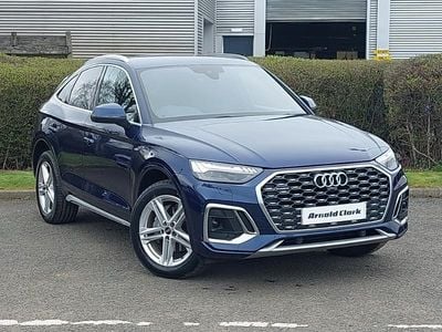 Used Audi Q5 S-Line 204 HP (150 kW) 2023 Blue SUV