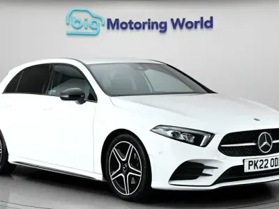 Used Mercedes A180 Executive 136 HP (100 kW) 2022 White Hatchback