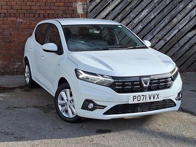 White Used 2021 Dacia Sandero Comfort Hatchback | £9,998 (Fair price)