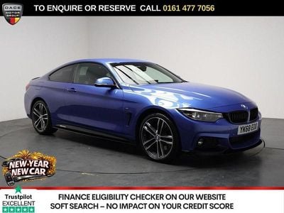 Blue Used 2018 BMW 430 M Sport Coupe | £18,970 (A bit pricey)