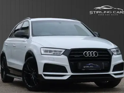 Used Audi Q3 Black Edition 150 HP (110 kW) 2018 White SUV
