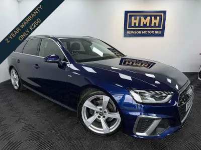 Used Audi A4 S-Line 2023 Blue Estate