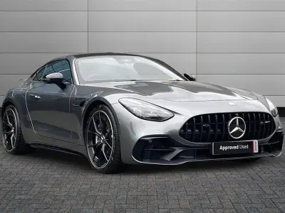 Used Mercedes AMG GT 43 Premium Plus 421 HP (309 kW) 2025 Selenite grey Coupe