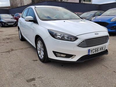White Used 2016 Ford Focus Titanium Hatchback | £4,995 (Good price)