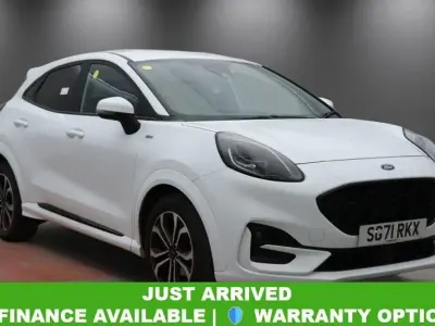 Used Ford Puma ST-Line 125 HP (91 kW) 2021 White SUV