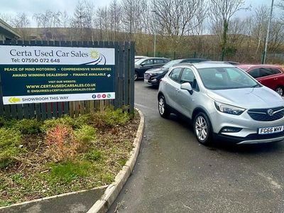 Used Vauxhall Mokka X Design Edition 140 HP (102 kW) 2016 Silver SUV