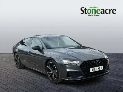 Usado Audi A7 S-Line 245 HP (180 kW) 2021 Cinzento Sedan
