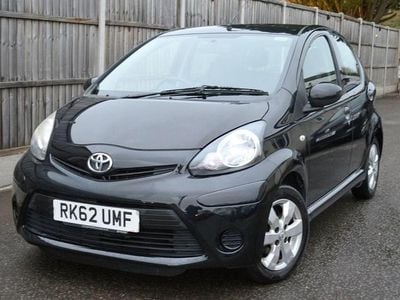 Used Toyota Aygo 2012 Black Hatchback