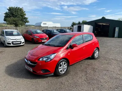 Used Vauxhall Corsa Design Edition 2016 Red Hatchback