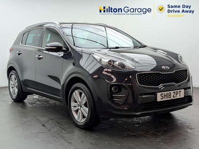Used Kia Sportage 177 HP (130 kW) 2018 Black SUV
