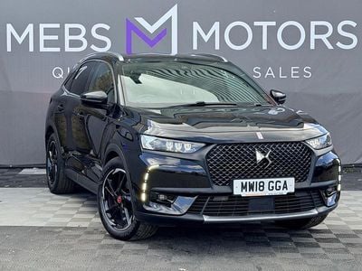 Used DS Automobiles DS7 Crossback Performance 130 HP (95 kW) 2018 Black SUV