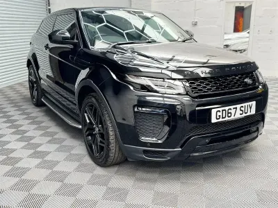 Used Land Rover Range Rover evoque HSE Dynamic 2017 Black Coupe