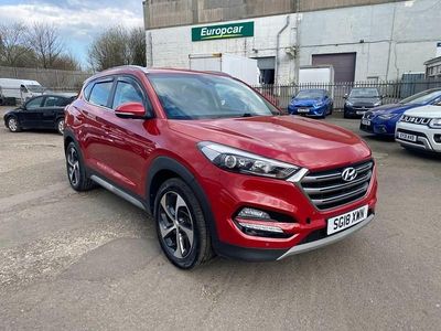 Used Hyundai Tucson Edition 116 HP (85 kW) 2018 Red SUV