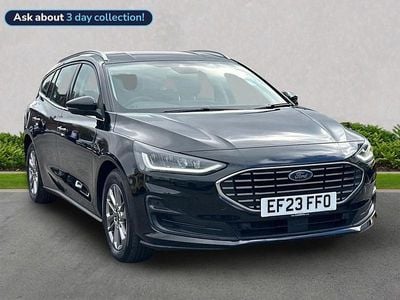 Used Ford Focus Titanium 125 HP (91 kW) 2023 Black Estate