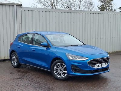 Used Ford Focus Titanium 125 HP (91 kW) 2023 Blue Hatchback