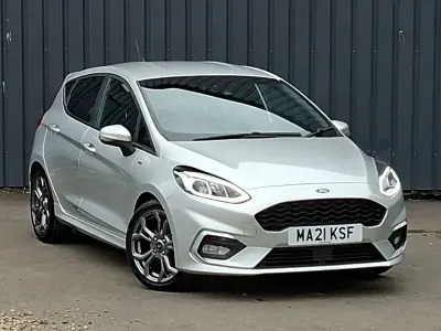 Used Ford Fiesta ST-Line 125 HP (91 kW) 2021 Silver Hatchback