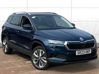 Used Skoda Karoq SE L 150 HP (110 kW) 2023 Blue SUV