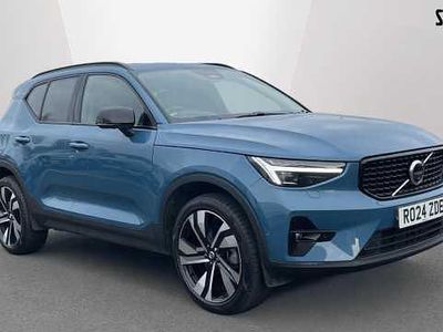Blue Used 2024 Volvo XC40 Ultimate SUV | £28,610 (Good price)