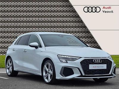 Used Audi A3 S-Line 147 HP (108 kW) 2022 White Sedan