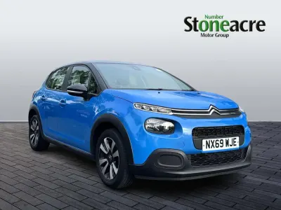 Used Citroën C3 Feel 83 HP (61 kW) 2019 Blue Hatchback