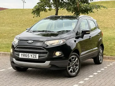 Used Ford Ecosport Titanium 125 HP (91 kW) 2015 Black SUV